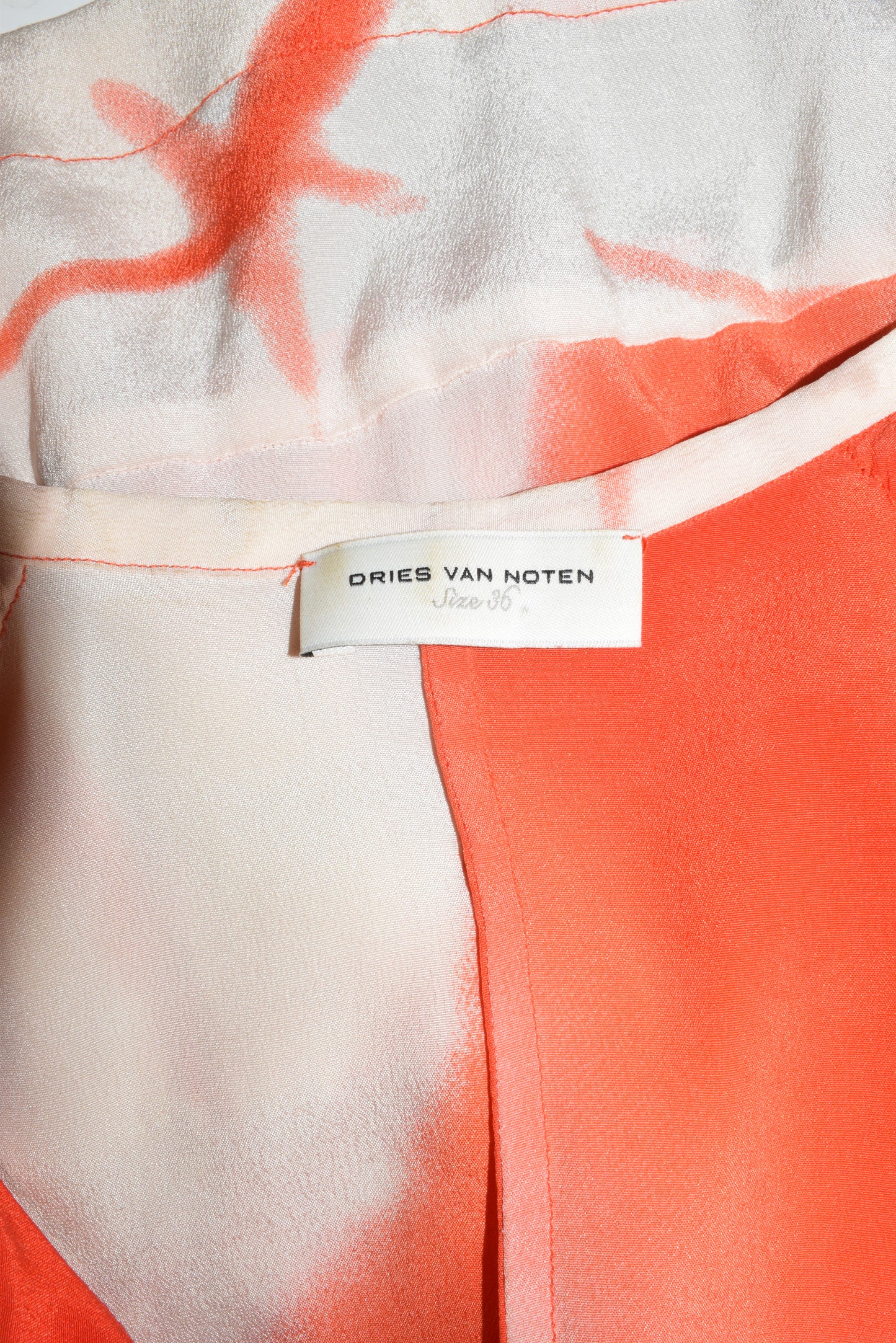 Dries Van Noten silk top SS06