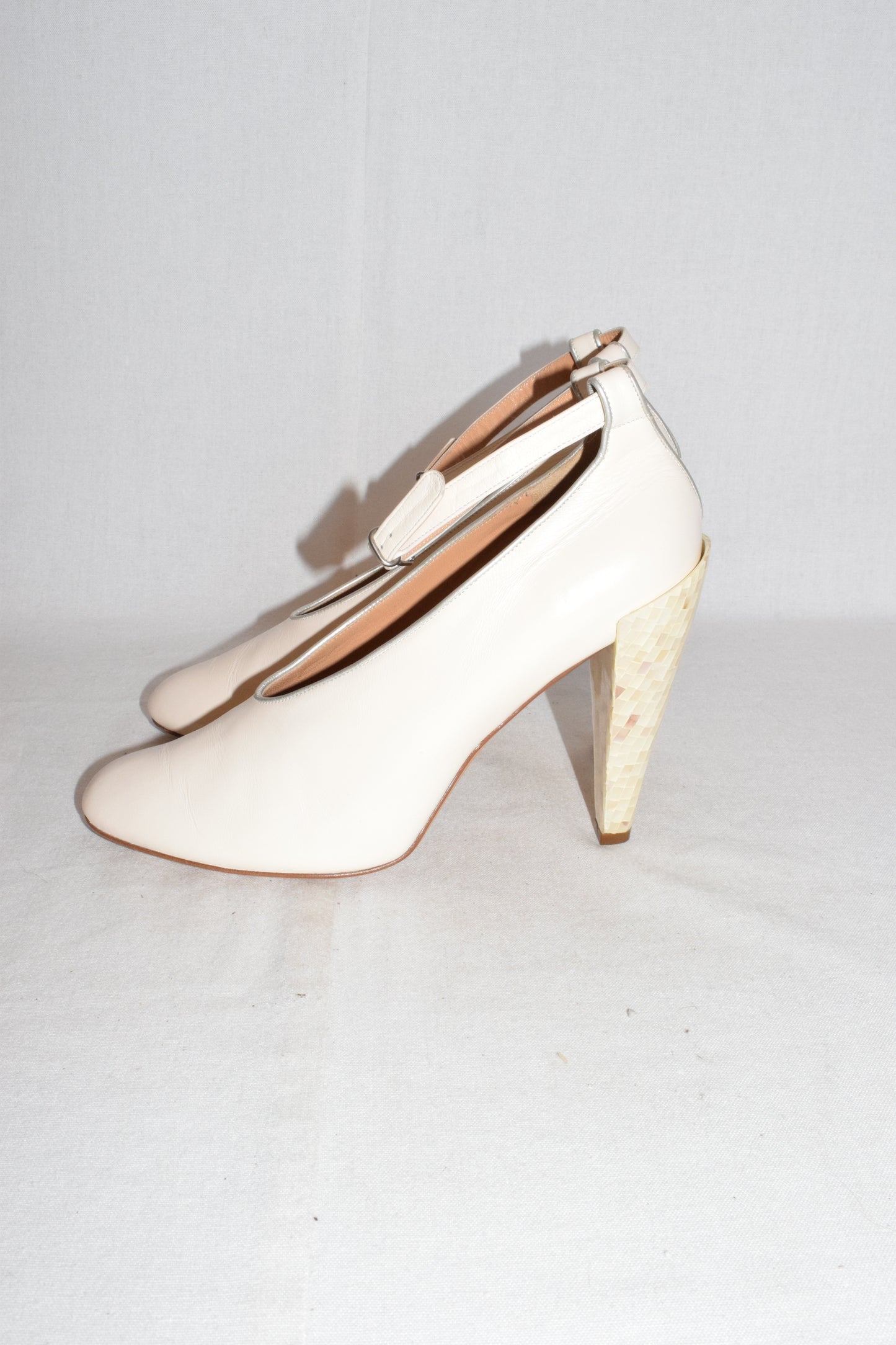 Veronique Branquinho shell heel pumps AW09