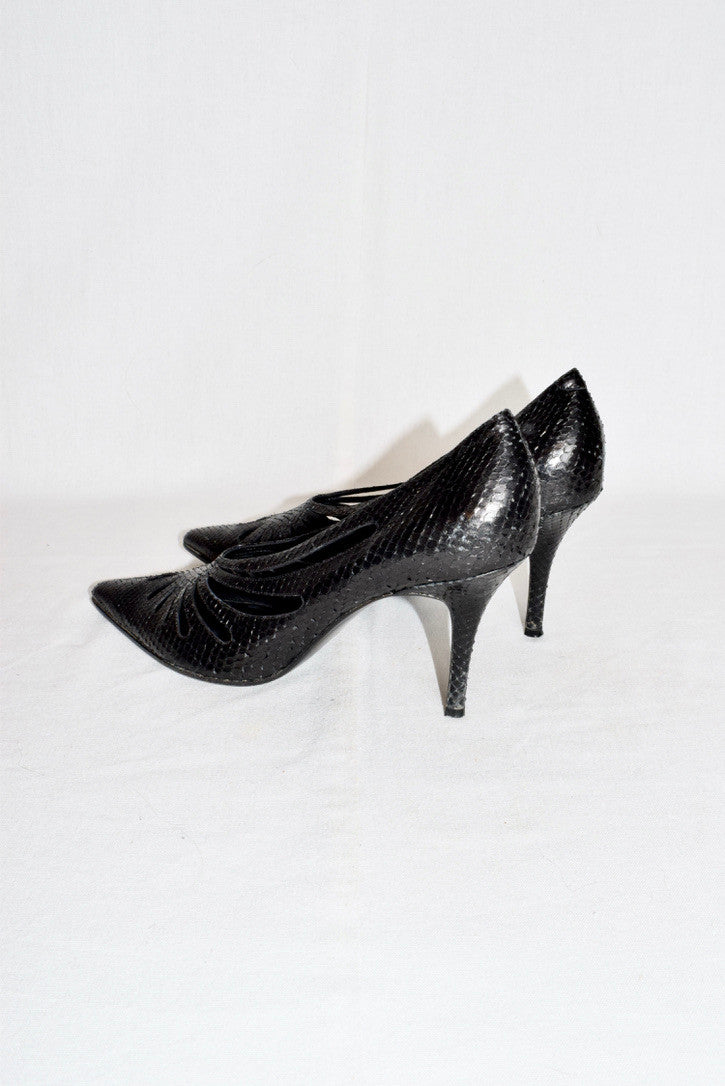 Veronique Branquinho pumps with cutout pattern AW06