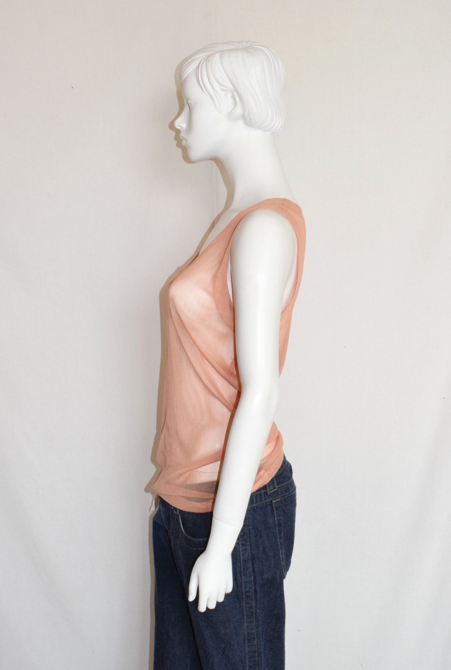 Ann Demeulemeester sheer tank top SS95