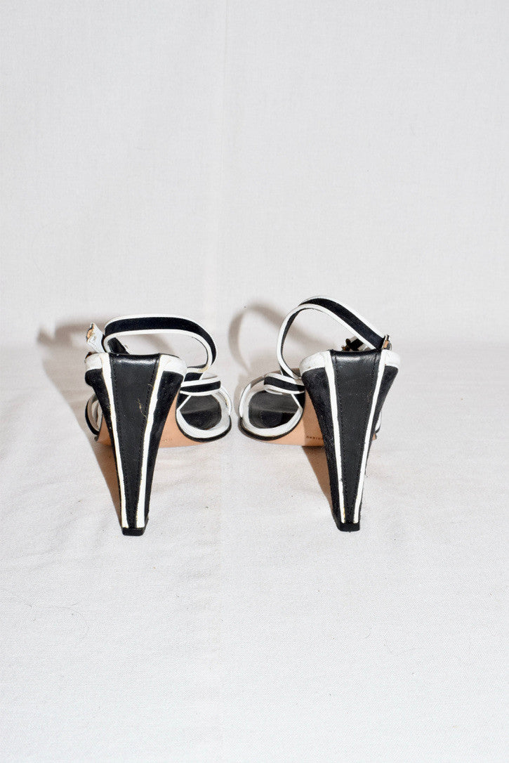 Veronique Branquinho strappy heeled sandals SS05