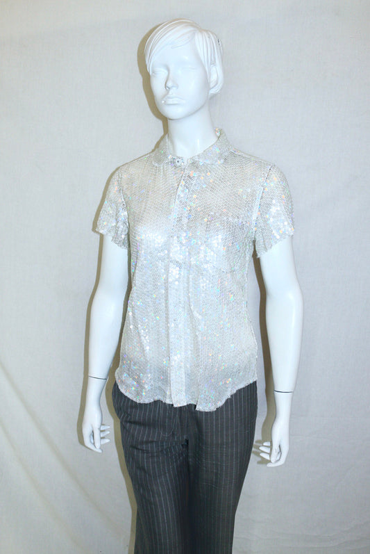 Comme des Garçons sequin top