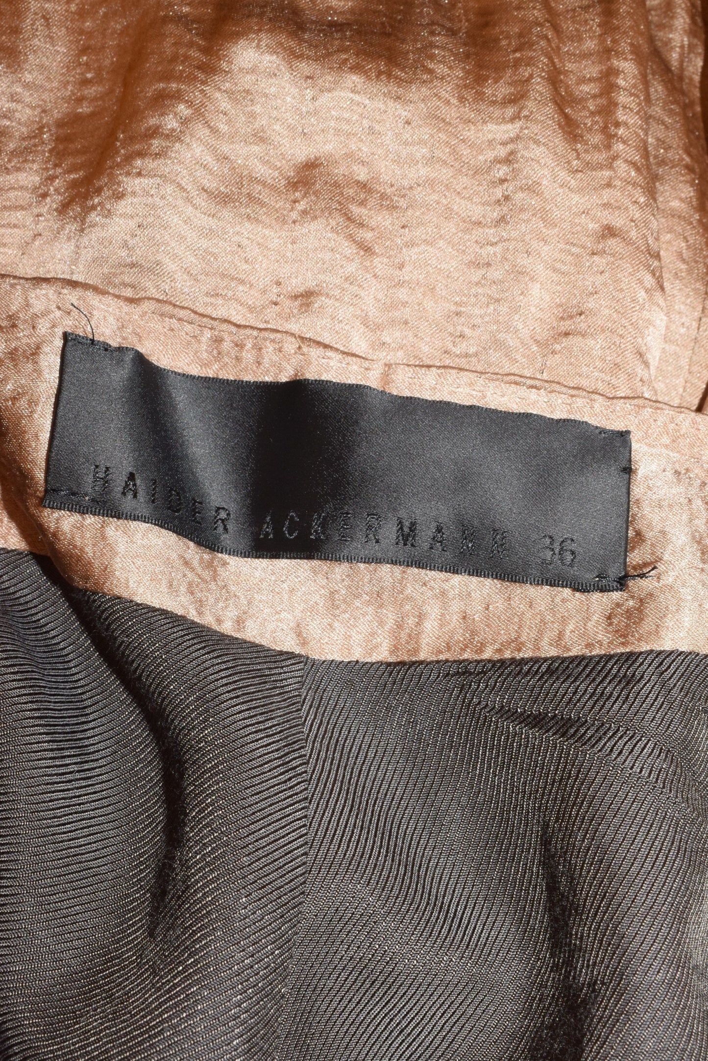 Haider Ackermann low-rise trousers