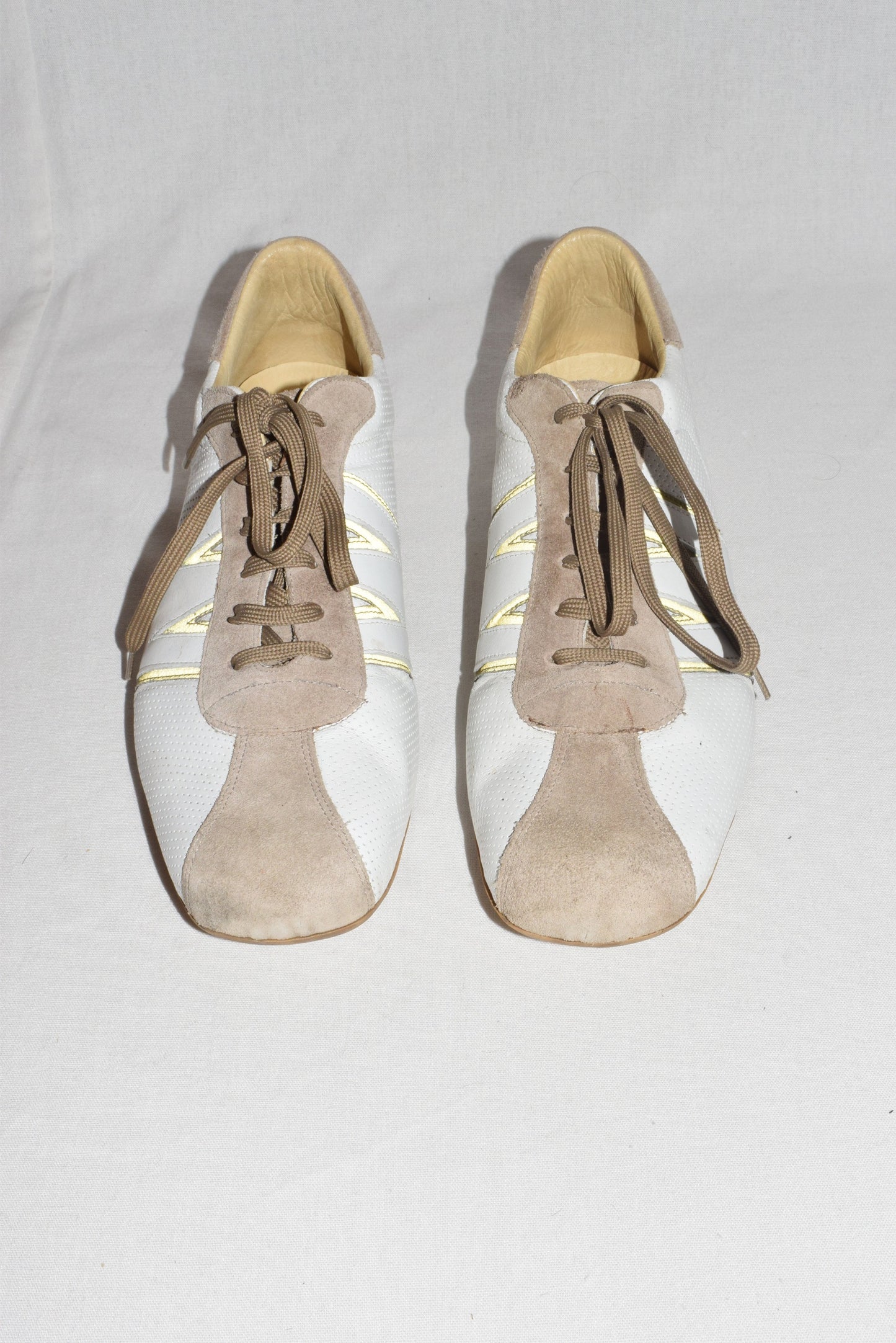Walter Van Beirendonck leather trainers
