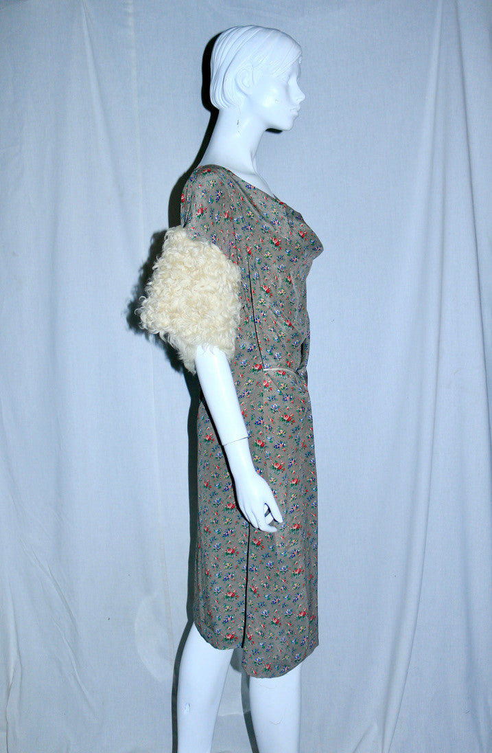 A.F. Vandevorst floral midi dress AW07