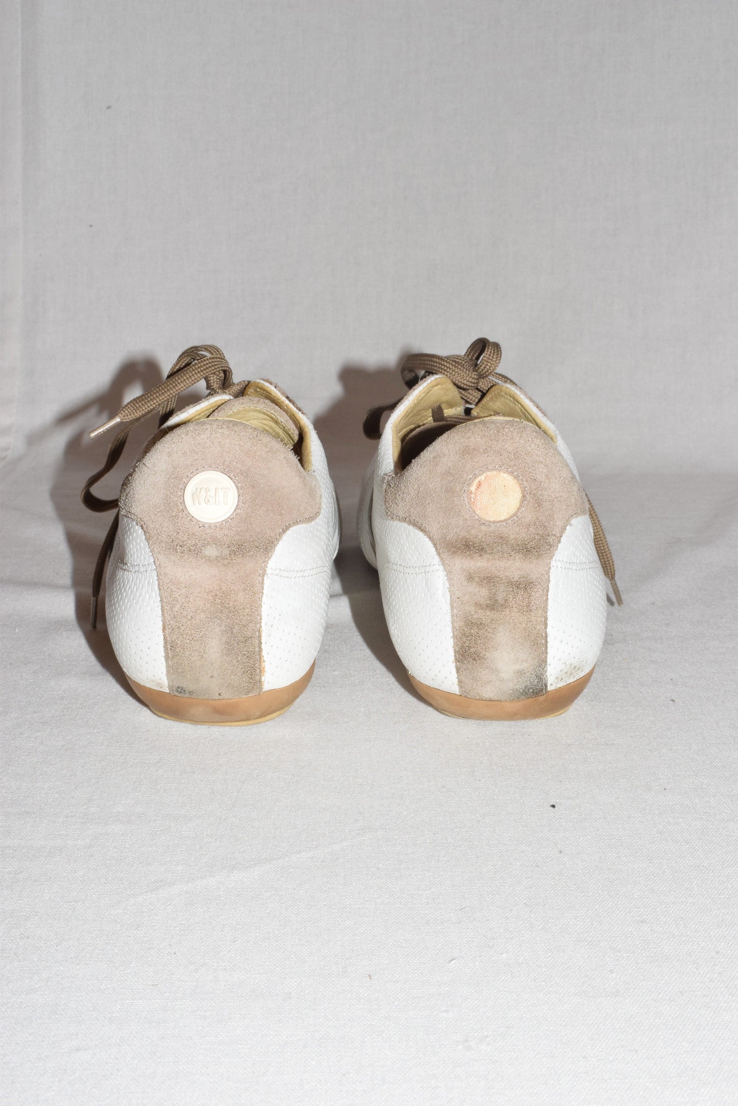 Walter Van Beirendonck leather trainers