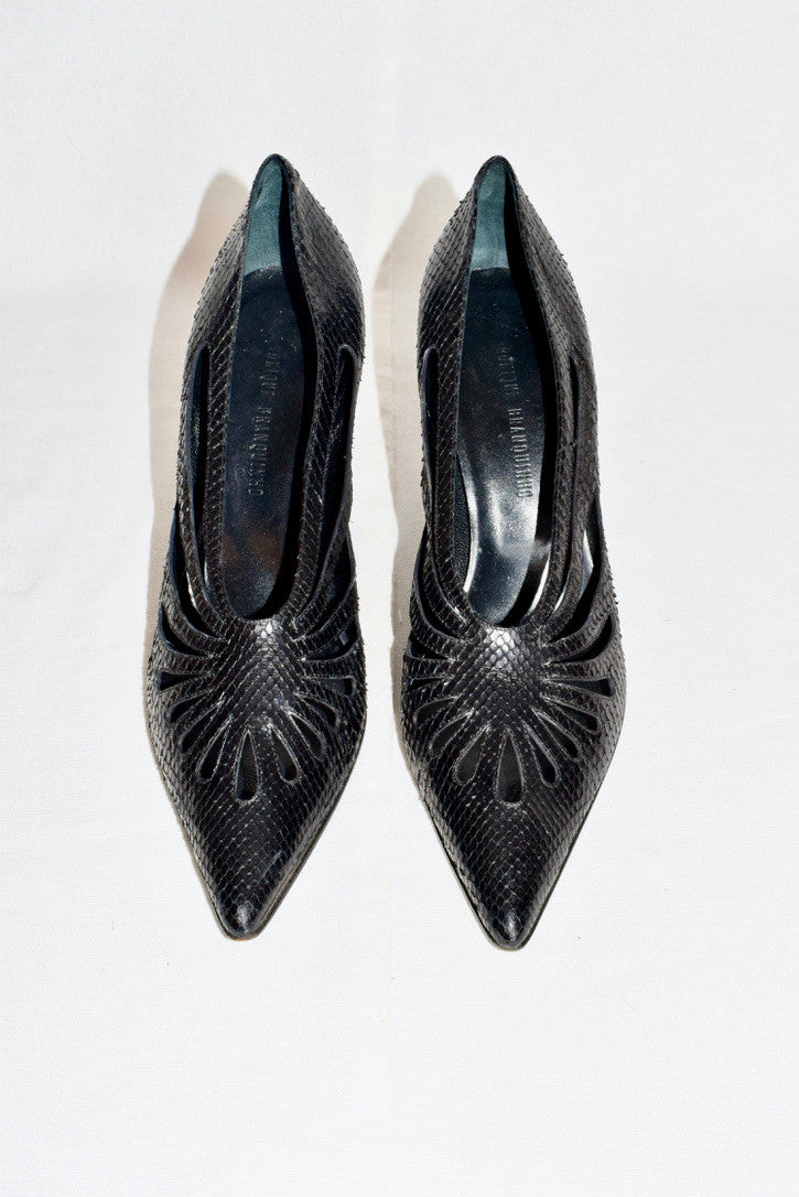 Veronique Branquinho pumps with cutout pattern AW06