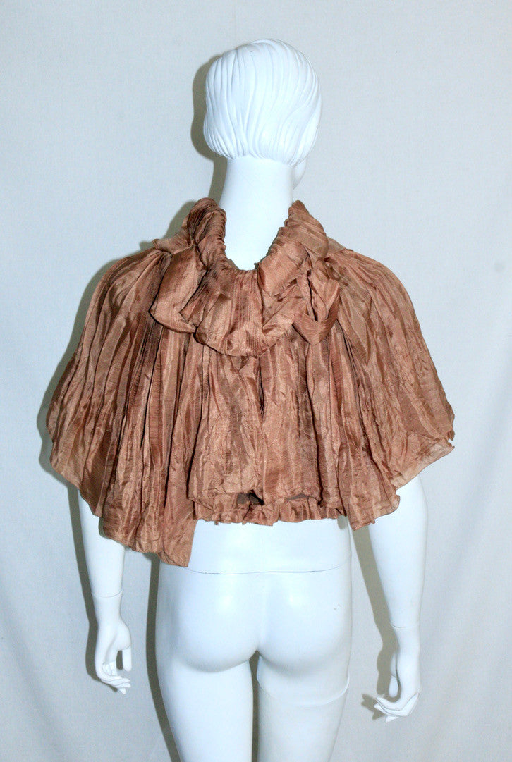 Dries Van Noten bolero cape SS04