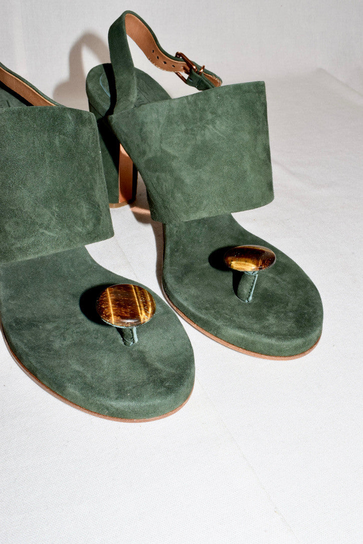 Veronique Branquinho toe detail heels