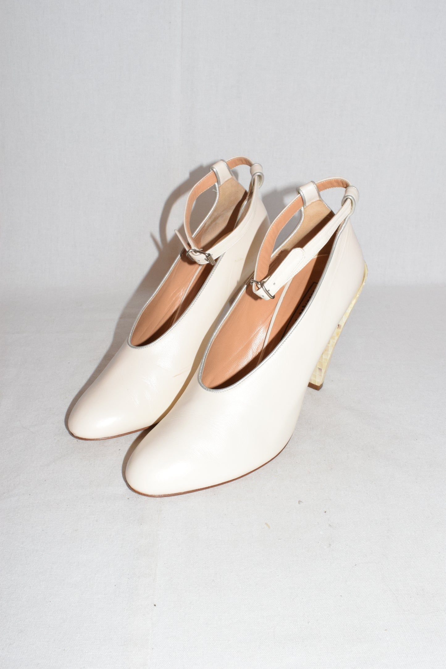 Veronique Branquinho shell heel pumps AW09