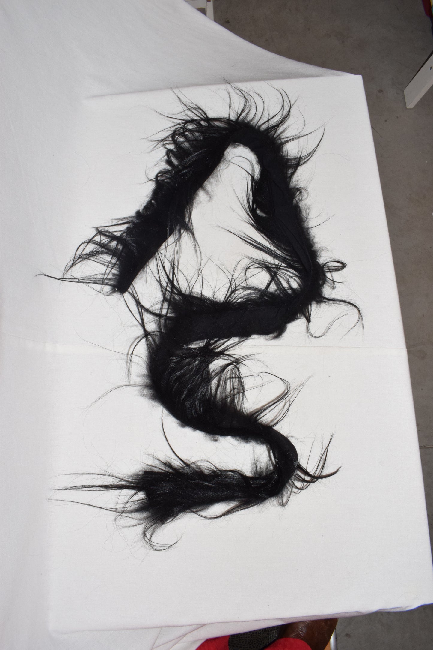 Ann Demeulemeester furry accessory