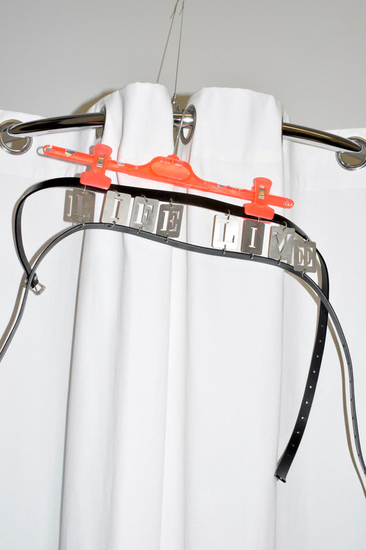 Ann Demeulemeester belt life/live SS03