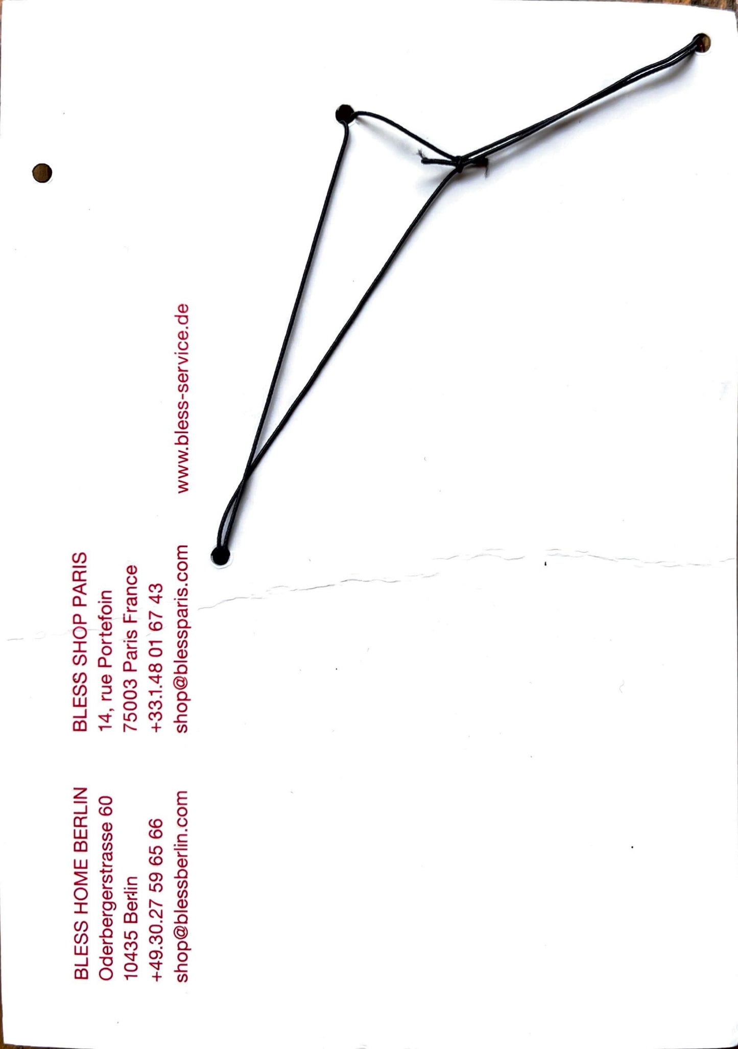 BLESS N°51 necklace hairpin