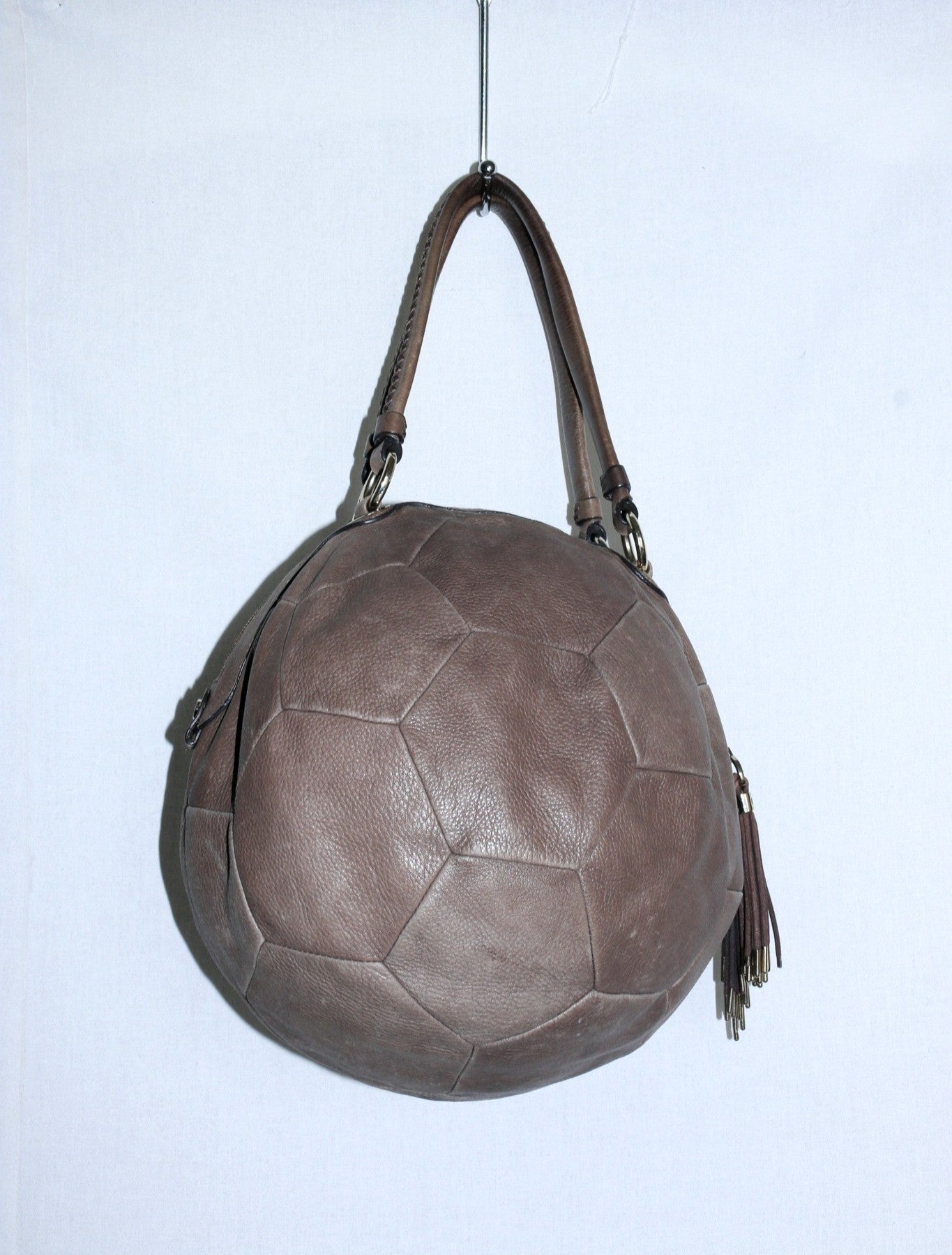 Dirk Bikkembergs leather football bag