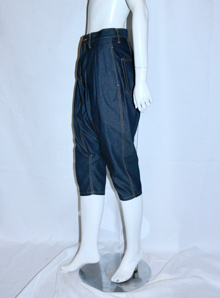 Comme des Garçons midi low crotch trousers