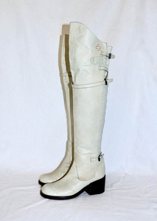 A.F. Vandevorst  knee boots