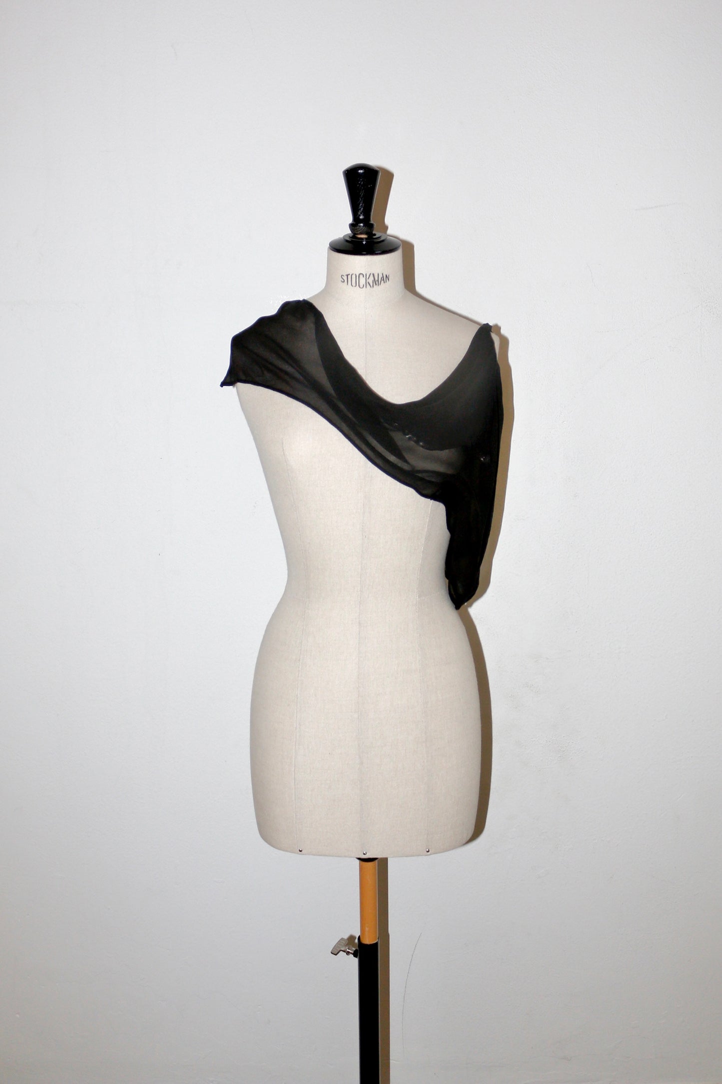 Kostas Murkidis assymetrical chiffon top