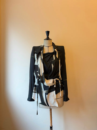 Ann Demeulemeester Printed jacket