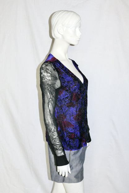 Dries Van Noten beaded shirt