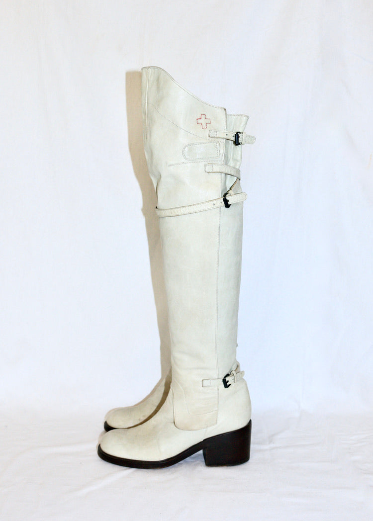 A.F. Vandevorst  knee boots