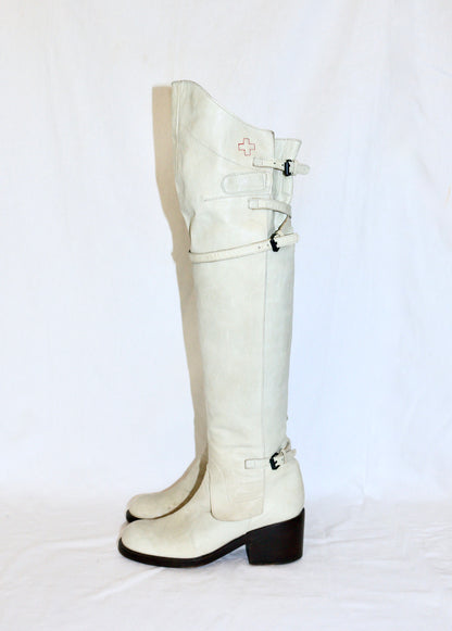 A.F. Vandevorst  knee boots