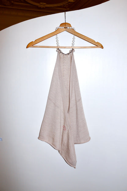 A.F. Vandevorst pearl chain halter top AW05