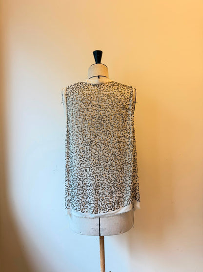 Ann Demeulemeester Beaded top