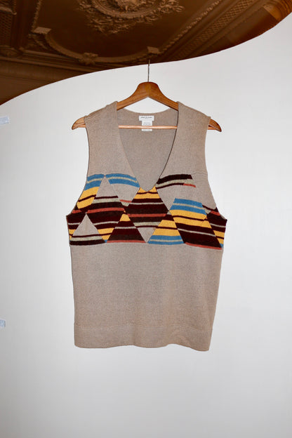 Dries Van Noten sleeveless sweater SS05