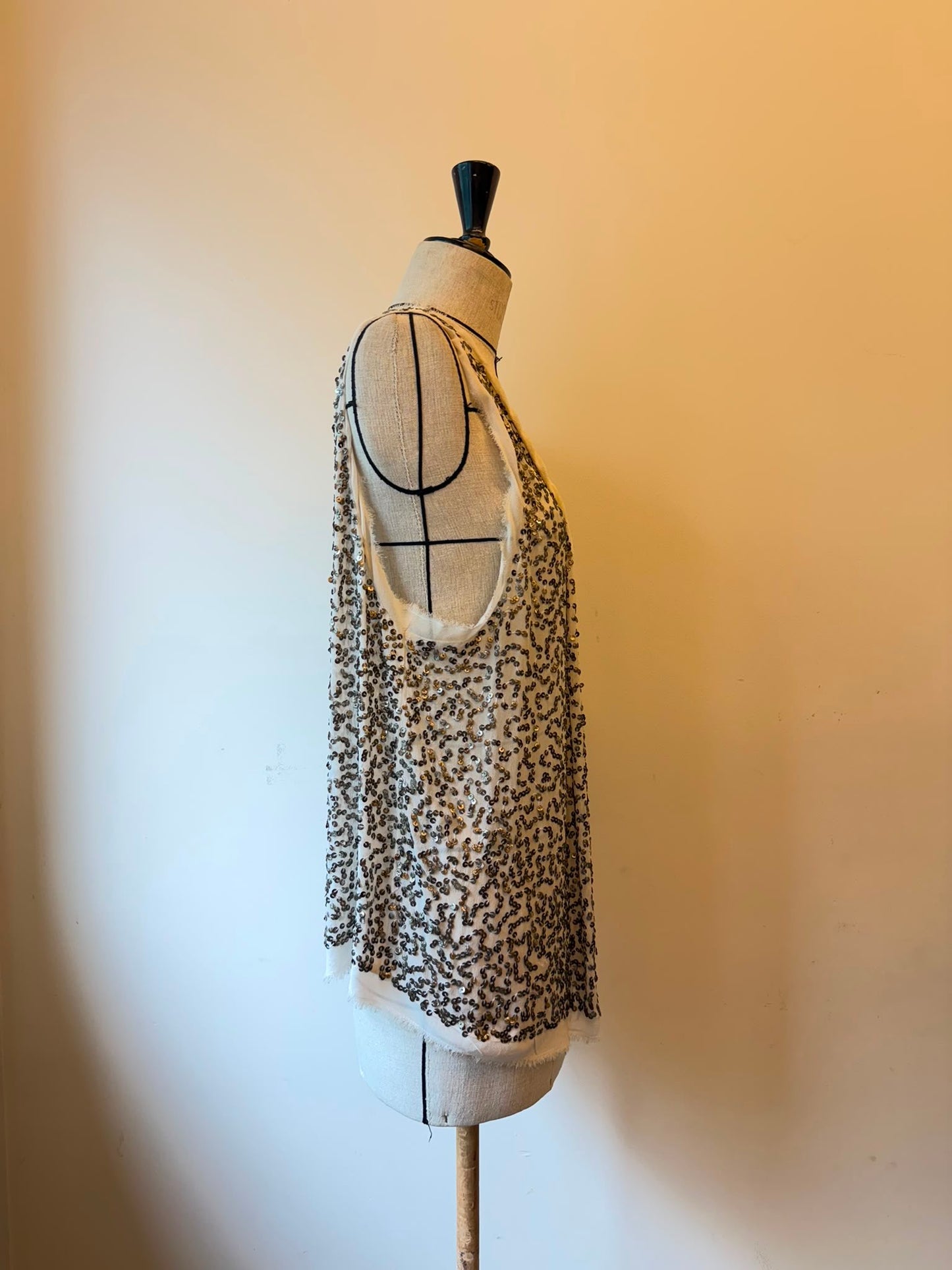 Ann Demeulemeester Beaded top