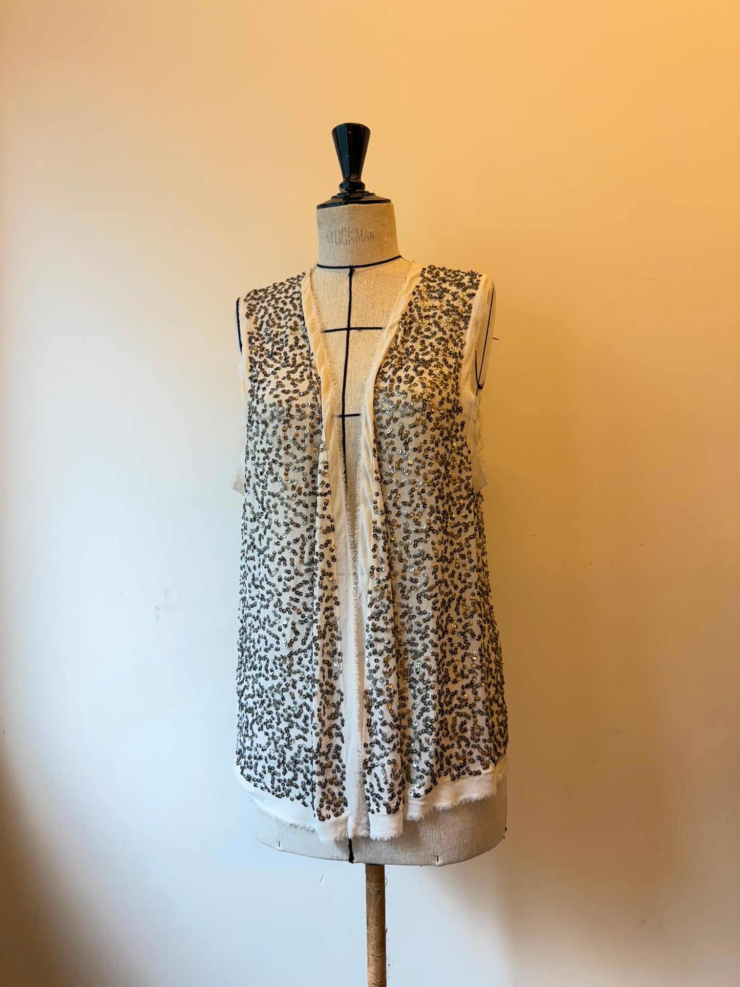 Ann Demeulemeester Beaded top