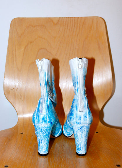 Biography by Strijbol & Engels pen ankle boots