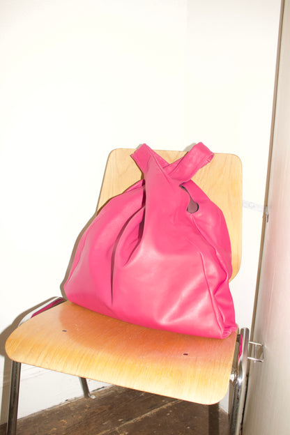 MM6 Hot pink tote