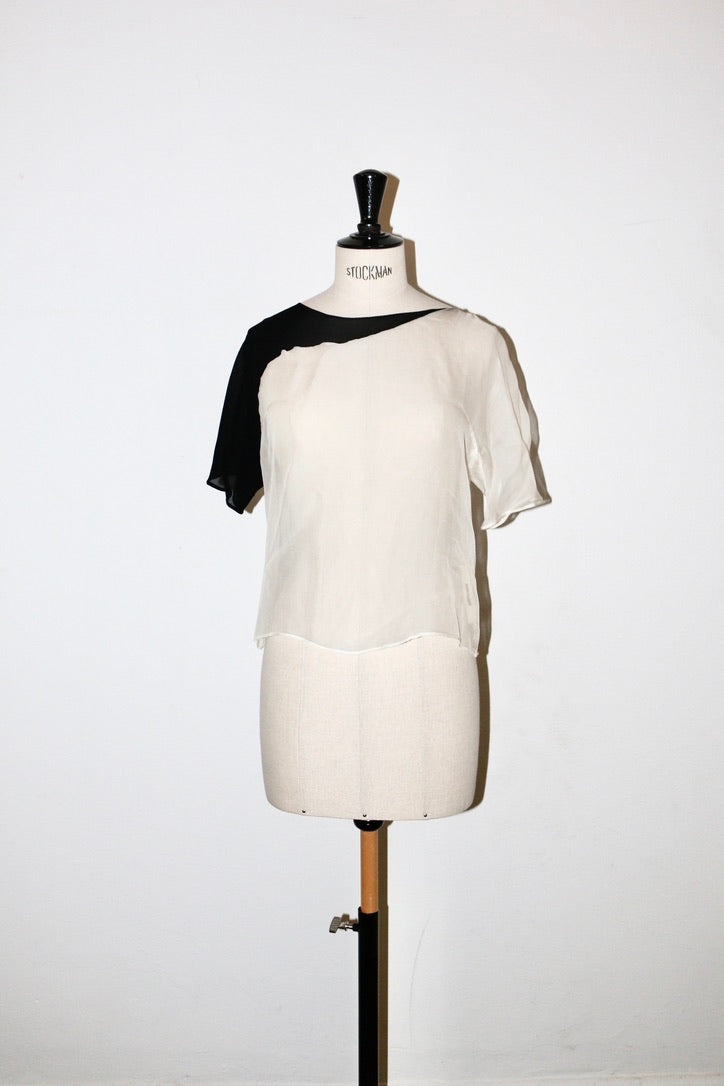 Kostas Murkudis chiffon top SS08