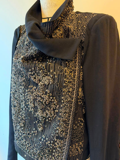 Ann Demeulemeester Beaded jacket