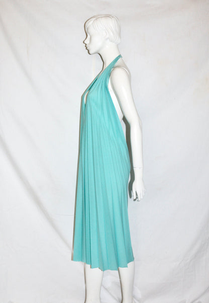 Veronique Branquinho pleated halter dress SS06