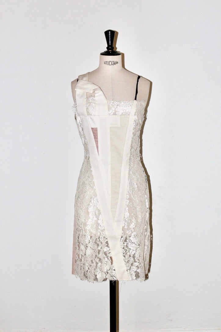 Kostas Murkidis cut out lace dress SS07