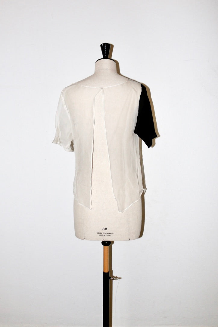 Kostas Murkudis chiffon top SS08