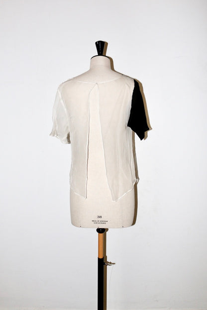Kostas Murkudis chiffon top SS08
