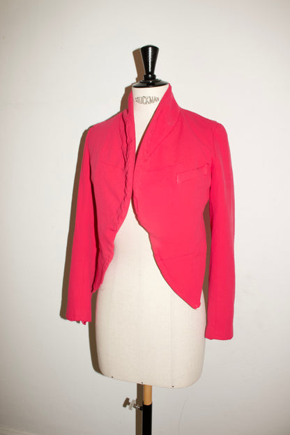 Comme Des Garçons Hot pink jacket