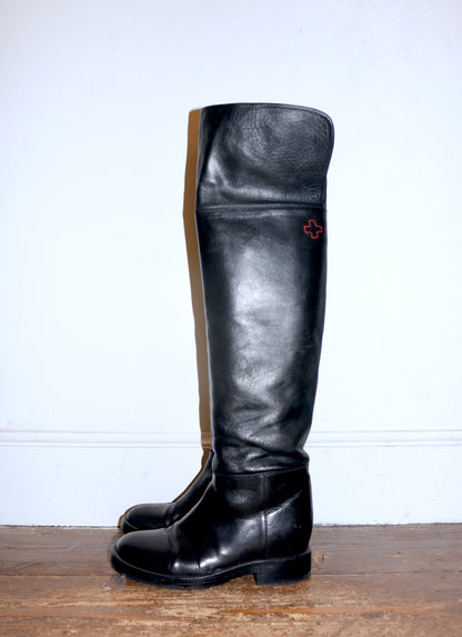A.F. Vandevorst knee-high riding boots