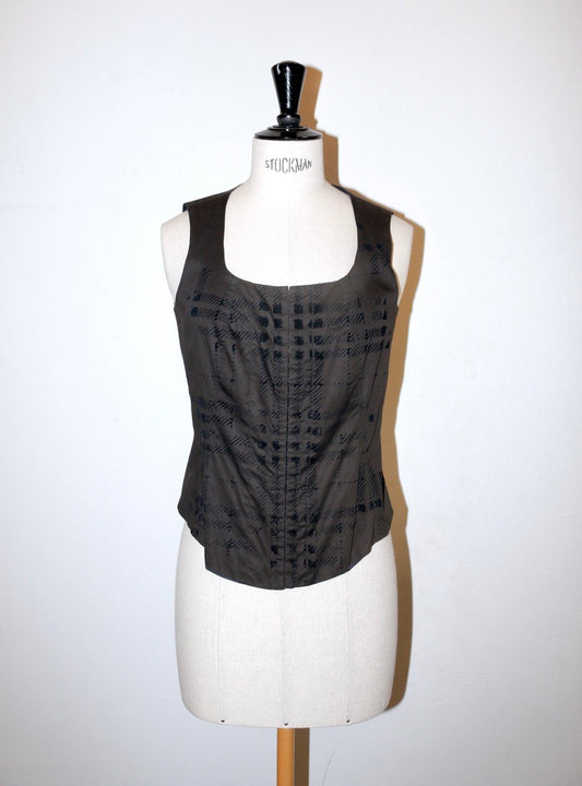 A.F. Vandevorst vest with hooks SS01