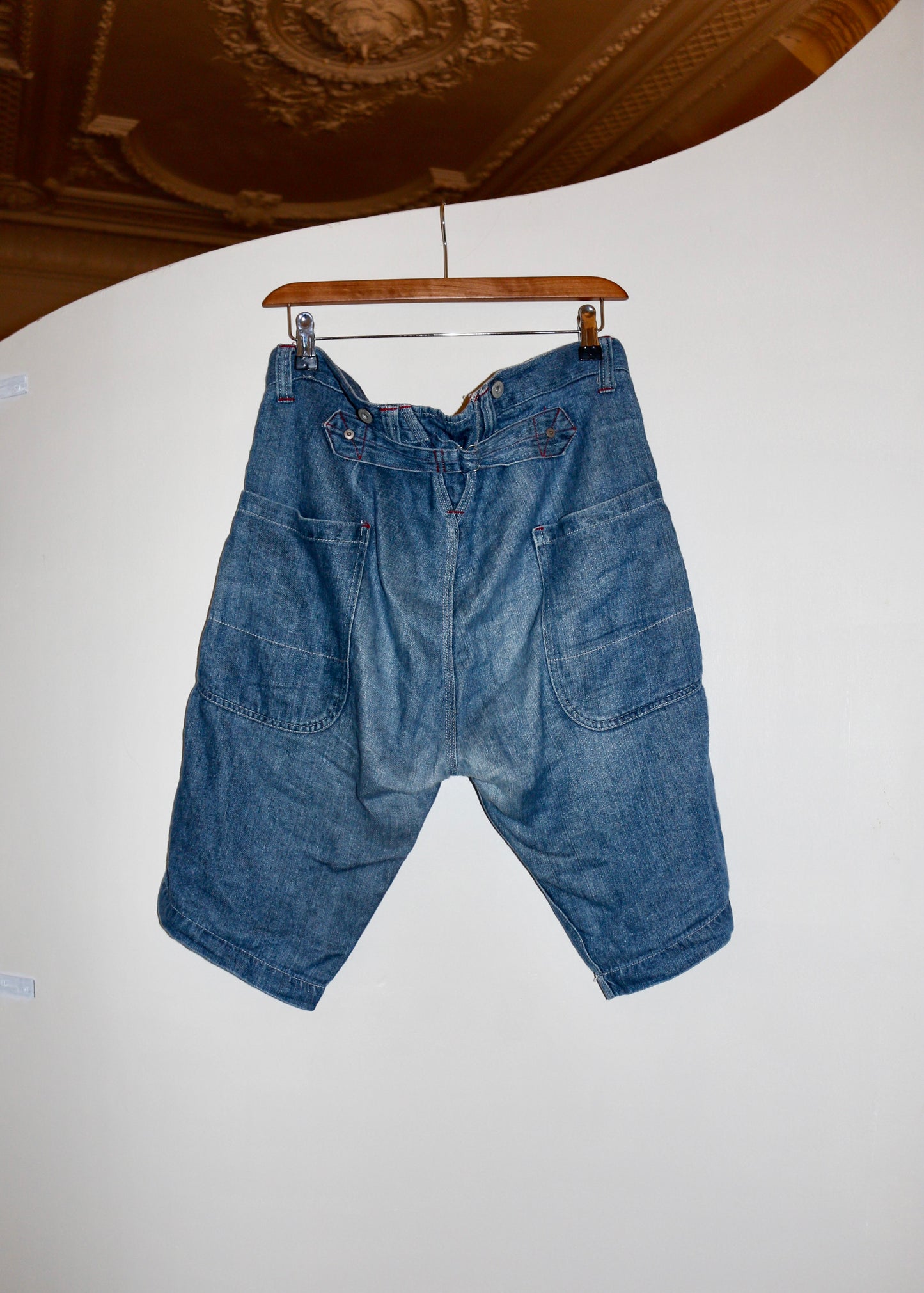 Junya Watanabe jeans shorts