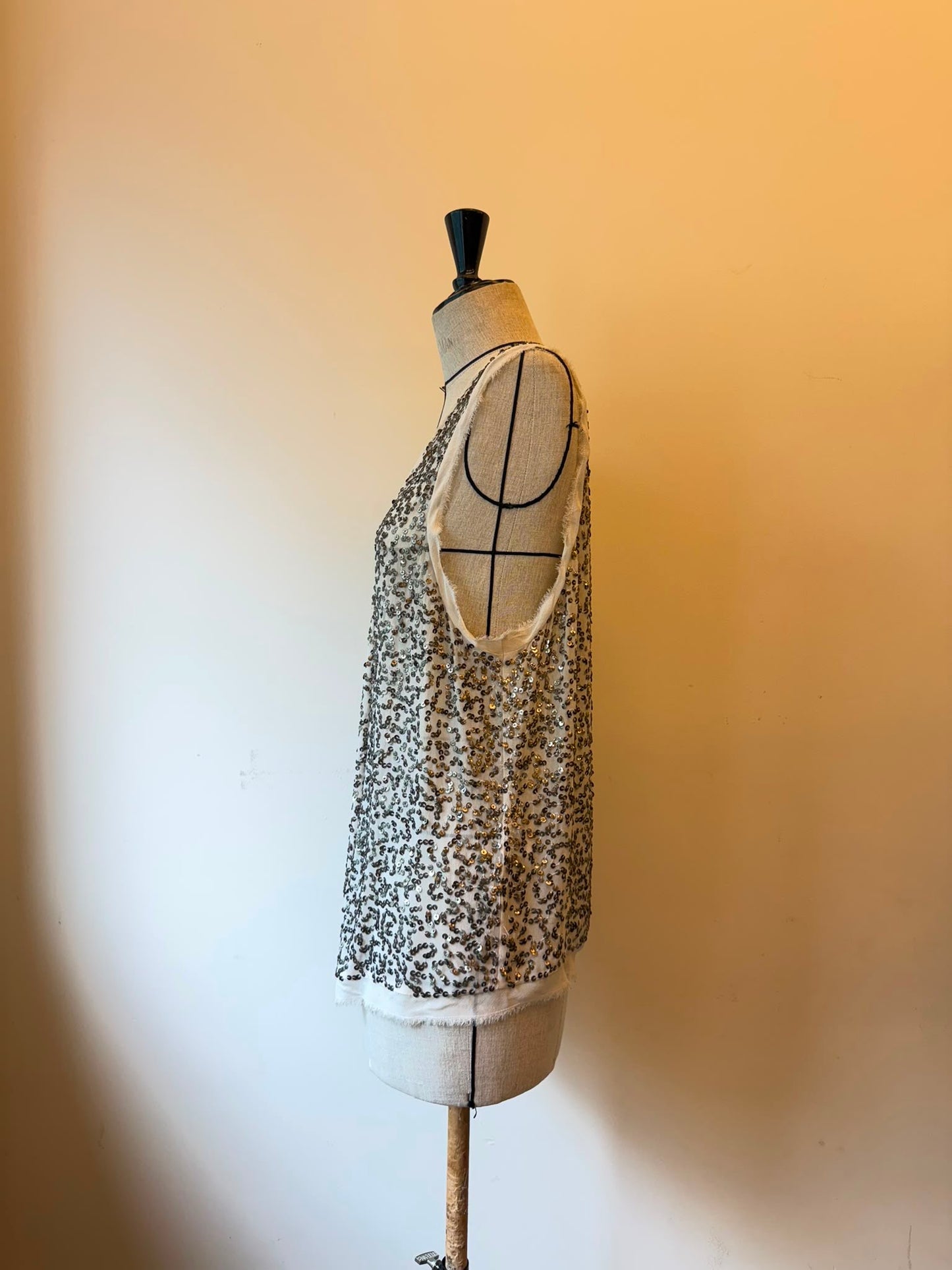 Ann Demeulemeester Beaded top