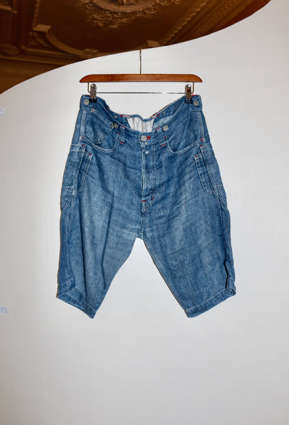 Junya Watanabe jeans shorts