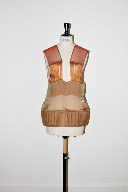 Kostas Murkidis fringe top SS08
