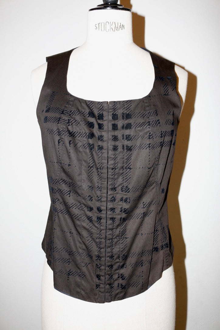 A.F. Vandevorst vest with hooks SS01