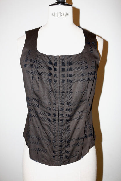 A.F. Vandevorst vest with hooks SS01