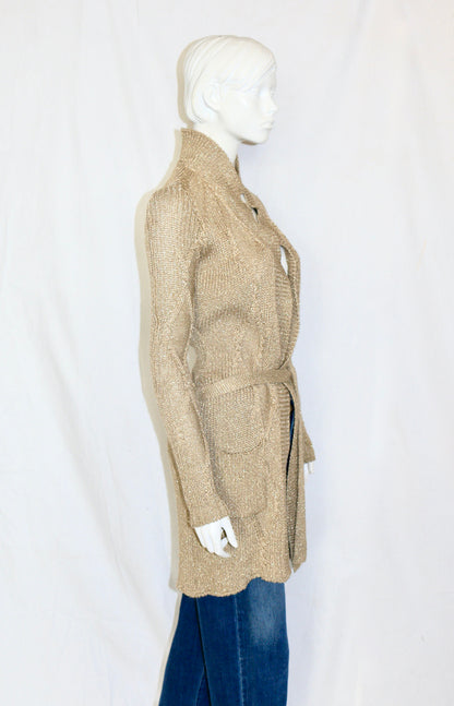 Bruno Pieters belted long cardigan