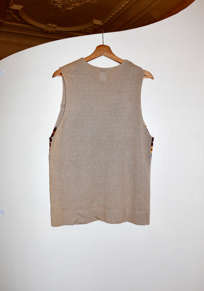 Dries Van Noten sleeveless sweater SS05