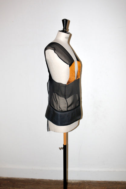 Kostas Murkidis fringe top SS08